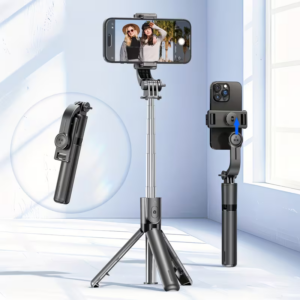 Selfie Stick Tripod with Detachable Remote