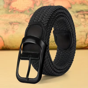 New Unisex Casual Elastic Belt with Needle Buckle