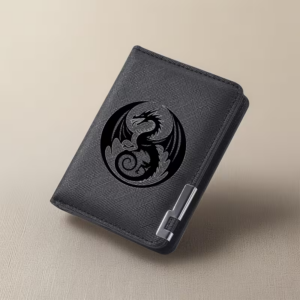 Stylish "Dragon" Print Ultra-Thin Credit Card Wallet
